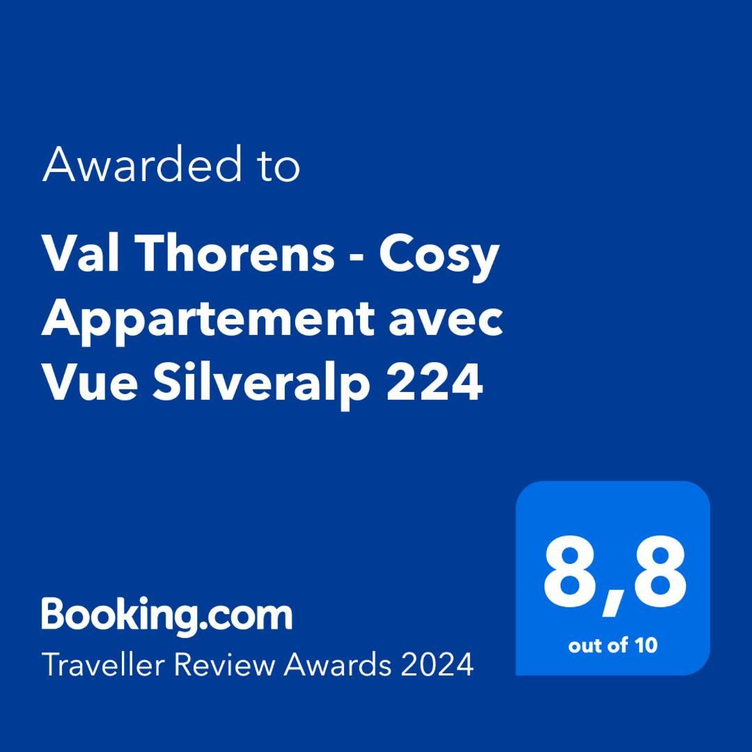 Val Thorens - Cosy Appartement Avec Vue Silveralp 224 Luaran gambar